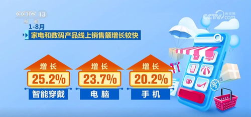 前8個月我國電子商務(wù)保持健康較快發(fā)展，消費(fèi)活力持續(xù)激發(fā)